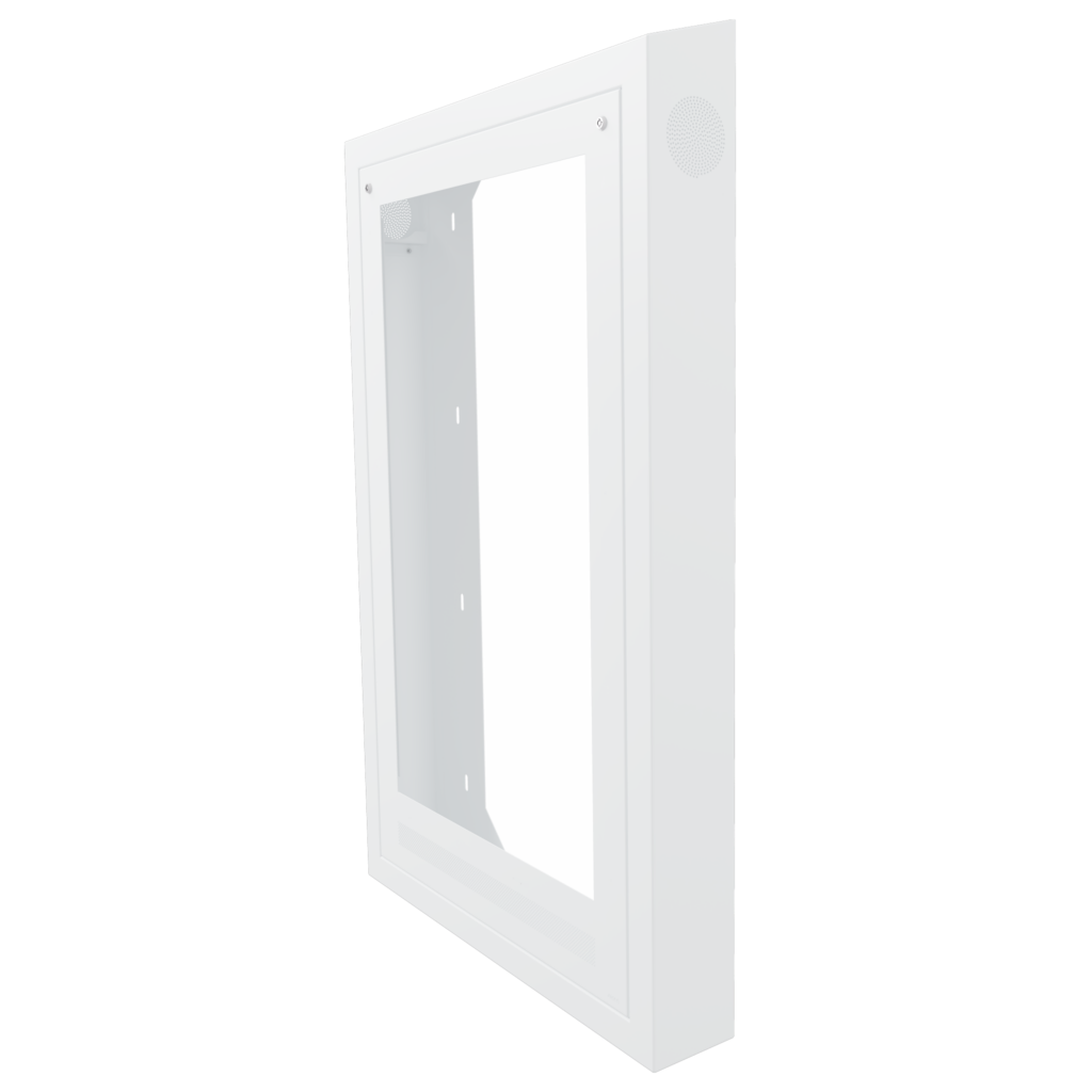 Vertical Surface Mount Television Enclosure